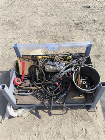 Lot 257 - Welding shop items