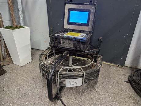 Lot X104 -  Amazing Machinery Viztrac Sewer Camera