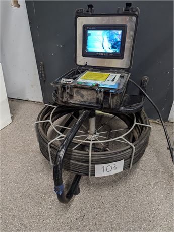 Lot X103 - Amazing Machinery Viztrac Sewer Camera