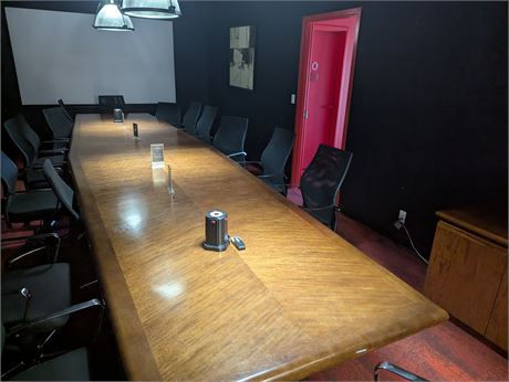Lot 50 - Boardroom Table