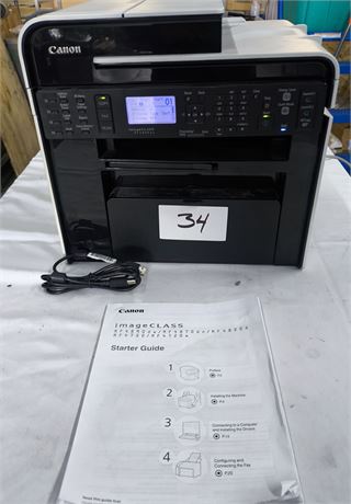 Lot 34 - Canon All-In-One Laser Printer
