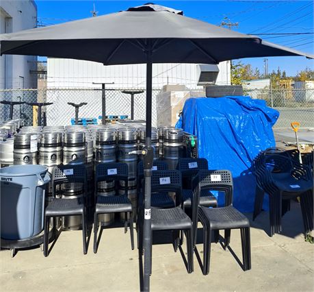 Lot 128 - Patio Ambrella