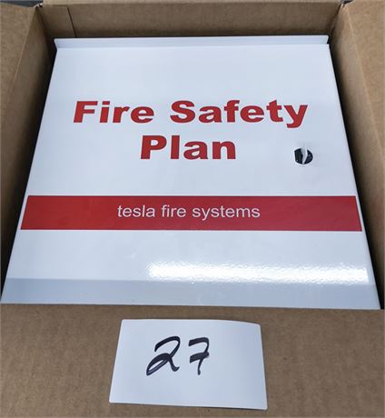 Lot 27 - Fire Safety Plan Box