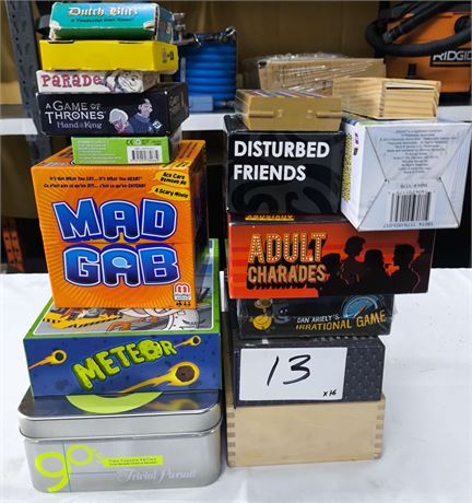 Lot 13 - Games