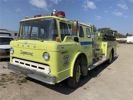 Lot 8150 - 1979 Ford C-900 Fire Truck
