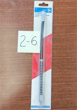 Lot 2-6 - 12-inch Flexible Grease Hose