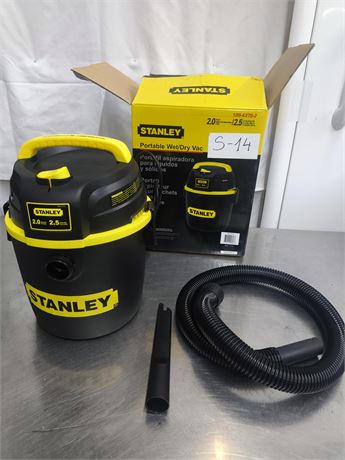 S14 - Stanley Portable Wet/Dry Vac