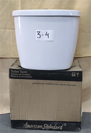 Lot 3-4 - American Standard Toilet Tank