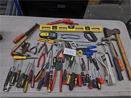 Lot 5-3 - Assorted Hand Tools