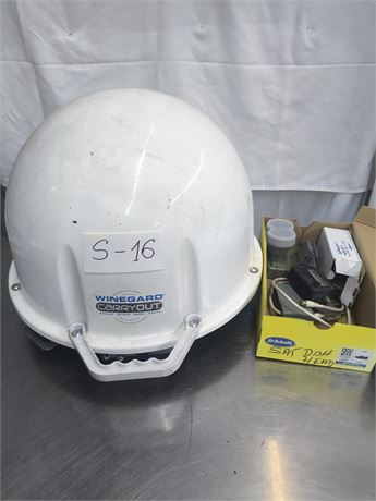 S16 - Winegard Carry Out Portable Satellite Antenna