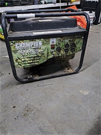 Lot 5-25 - Champion Global Power Equipment 196CC Generator