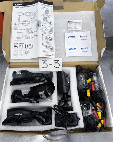 Lot 3-3 - KGuard Security System