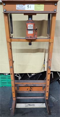 Lot 31 - 20-ton Hydraulic Shop Press