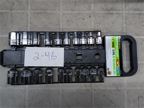 Lot 2-46 - Hi-Viz Socket Set