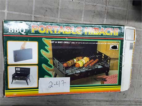 Lot 2-47 - Portable Charcoal Grill