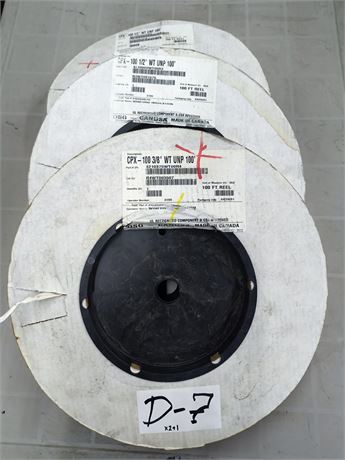 Lot D7 - DSG-Canusa Various Sized polyolefin heat shrink tubing