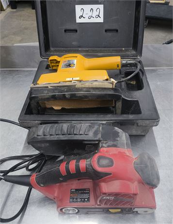 Lot 2-22 - Belt Sanders