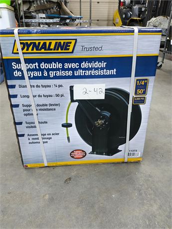 Lot 2-42 - Dual Arm Grease Hose Reel