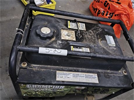 Lot 5-25 - Champion Global Power Equipment 196CC Generator