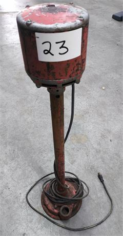 Lot 23 - Pedestal Sump Pump