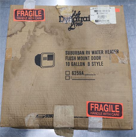 Lot 3-8 - Suburban RV Water Heater