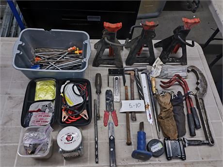 Lot 5-10 - Assorted Hand Tools