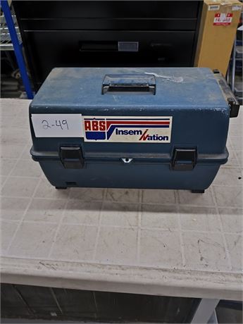 Lot 2-49 -  ABS Insemination kit for livestock