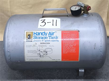 Lot 3-11 - Handy Air Portable Storage Tank