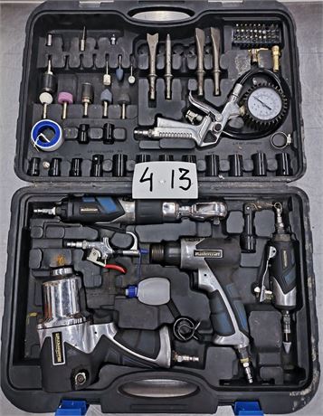Lot 4-13 - Mastercraft Air Tool Kit