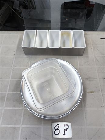 Lot 87 - Condiments Tray with Guard