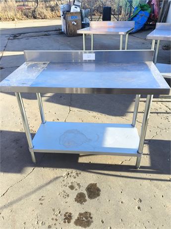 Lot 21 - Stainless Steel Table