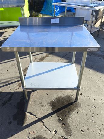 Lot 19 - Stainless Steel Table