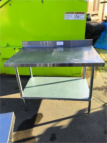 Lot 24 - Stainless Steel Table