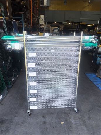 Lot 13 - Storage Rack with Wheels