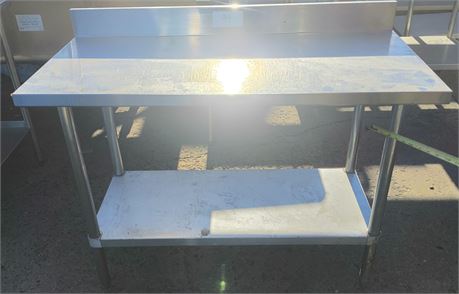 Lot 94 - Stainless Steel Table
