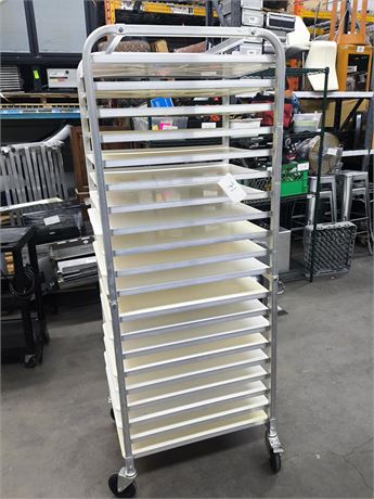 Lot 71 - Proofing Rack with Trays