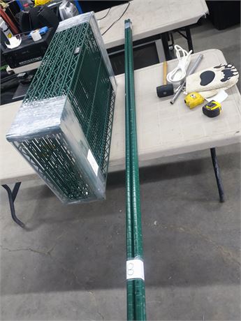 Lot 8 - Plasti Dipped Storage Rack