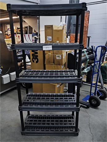 Lot 45 - Planco Plastic Storage Shelving