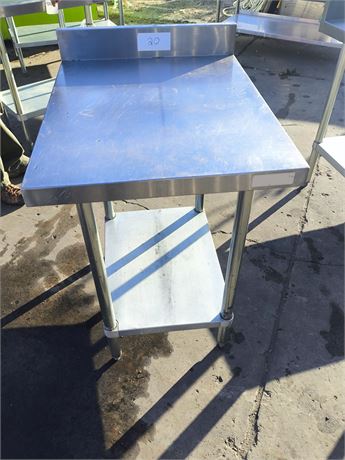 Lot 20 - Stainless Steel Table