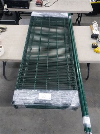 Lot 10 - Plasti Dipped Storage Rack