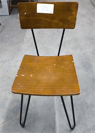 Lot 105 - Wood Chairs