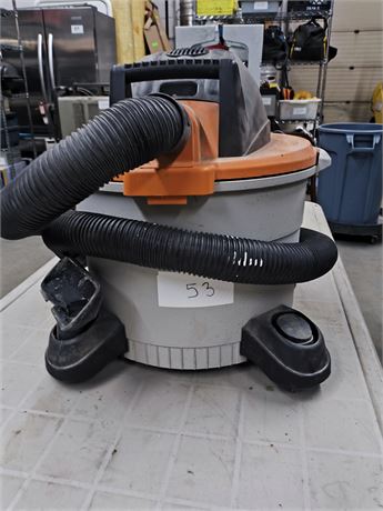 Lot 53 - Ridgid Shop Vac