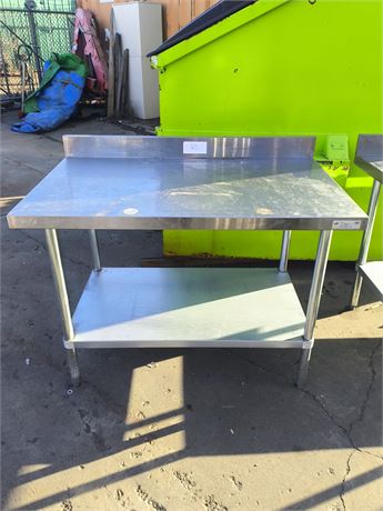 Lot 23 - Stainless Steel Table