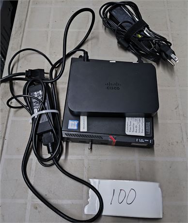 Lot 100 - Lenovo ThinkCenter M700 and Cisco Internet Splitter