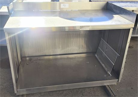 Lot 91 - Stainless Steel Table