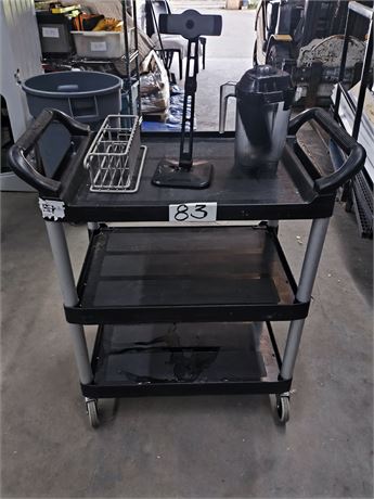 Lot 83 - Utility Cart with Accessories