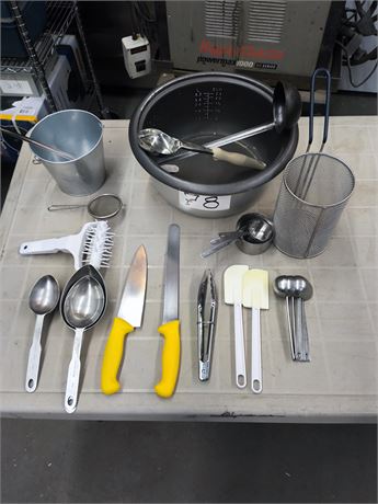 Lot 78 - Various Cooking Utensils