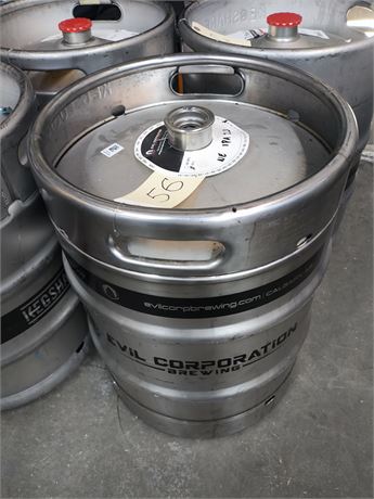 Lot 56 - 50L Keg with Contents