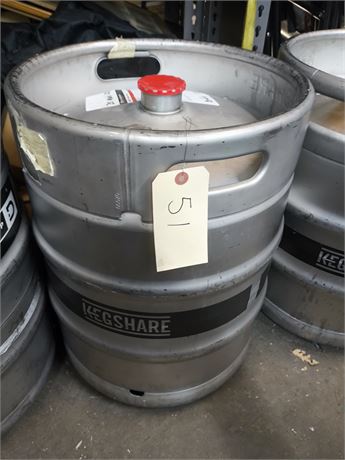 Lot 51 - 50L Keg with Contents