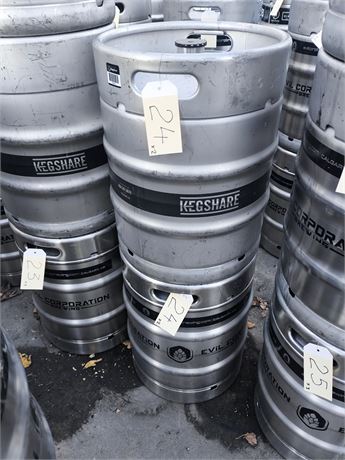 Lot 24 - 50L Kegs